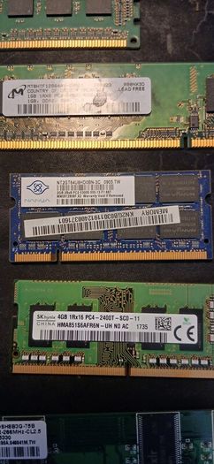 memory ram laptop and pc.