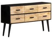 Sideboard 110x33x64 cm Solid Mango Wood