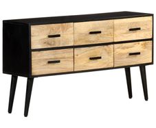 Sideboard 110x33x64 cm Solid Mango Wood