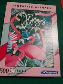 Clementoni Puzzle Fantastic Animals - Flamingos
