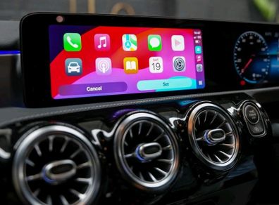 Mercedes Factory Apple CarPlay & Android Auto Activation