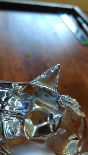 Baccarat crystal Horse figurine