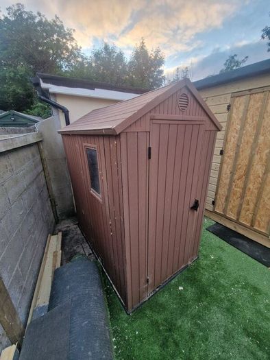 Keter 6x4 plastic shed
