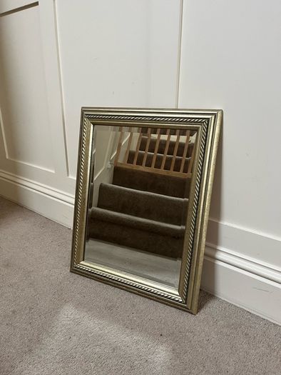 Gold antique style mirror