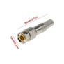 BNC Male Coaxial Connectors Screw-lock For RG59 CCTV Terminal Solderless Adapter 100Pcs Image 10