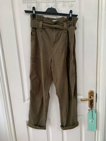 Topshop Khaki Trousers