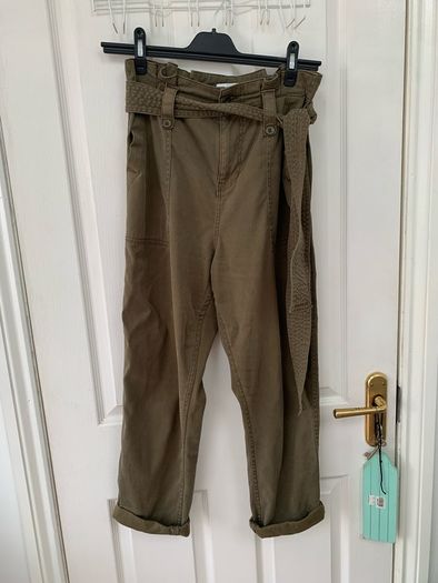 Topshop Khaki Trousers