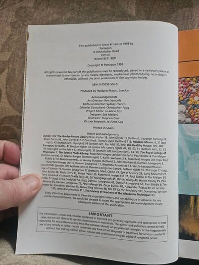 Natural Remedies For Hayfever.  By Paul Morgan. First Edition Large Volume Hardback In Good Condition. See Photos For Same.