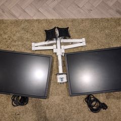 Monitorsx2 and dual arm