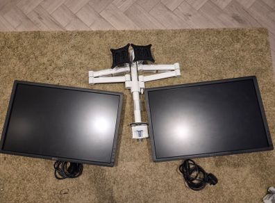 Monitorsx2 and dual arm