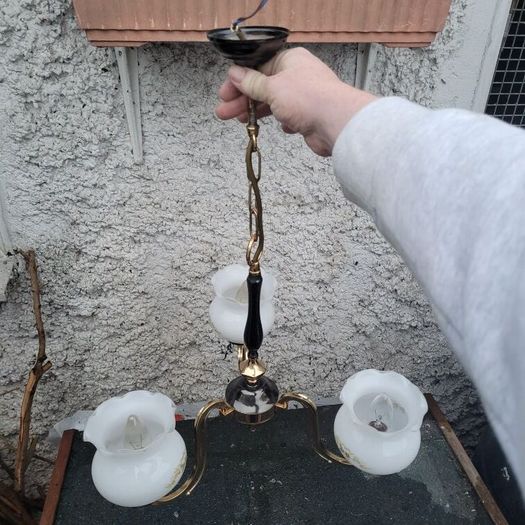 antique ceiling light