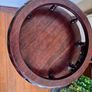 Solid Wood Pedestal Plant Stand / Fern Stand - 88cm Image 2