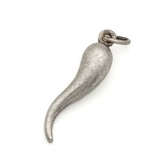 925 Vintage Sterling Silver Cornicello Pendant