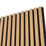 Acoustic Slat Wall Panel Warm Oak 240x60cm Image 2