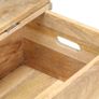 Chest 90x40x45 cm Solid Mango Wood Image 7