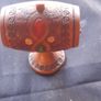 2 Beautiful Decorative Miniature Wooden Barrel Ornaments, Postage Available, Image 2