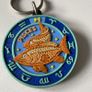 Rubber Horoscope/ Zodiac Sign Keychains Image 2