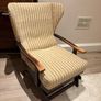Vintage fireplace rocking chair Image 4