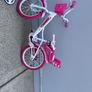 Girls 16" Unicorn Bike with stabilisers, by Dino Bikes Image 8