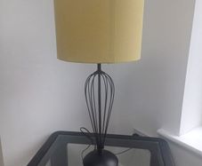 Table Lamp with Metal Base