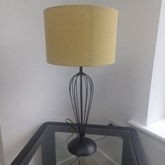 Table Lamp With Metal Base