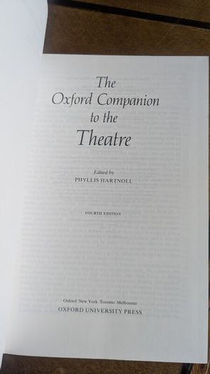 Books, Theatre x 5