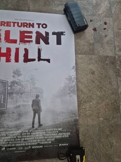 Return to Silent Hill (2026) ORIGINAL UK Cinema Quad Poster Double Sided Rolled horror movie