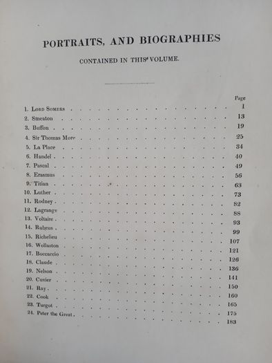 The Gallery of Portraits: With Memoirs Published by Charles Knight, Pall-Mall East, London (Volumes. 1,2 & 3 Set) (GT619)