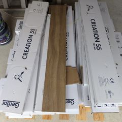 Gerflor LVT flooring 108 sq m including adhesive