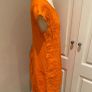 Orange linen dress size 10 / new Image 2