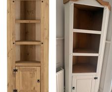 Wooden Corner Cabinet