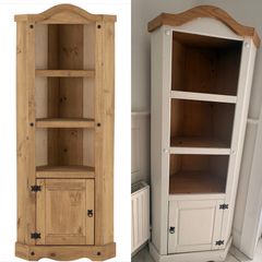 Wooden Corner Cabinet