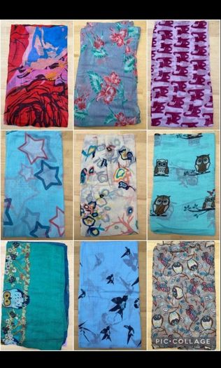 300 Ladies Scarves Summer Stock Job Lot Clearance!