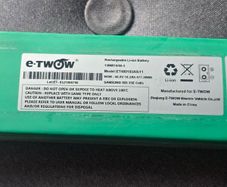 E-TWOW Battery 46.8V 10.2Ah (Samsung Cells)