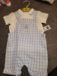 Brand new with tags Baby dungarees set 3-6mths