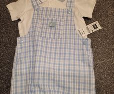 Brand new with tags Baby dungarees set 3-6mths