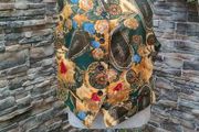 Vintage equestrian waistcoat postage included