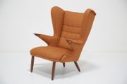Vintage Studio-Quality Model 91 Papa Bear Winged Armchair by Svend Skipper, 1950s