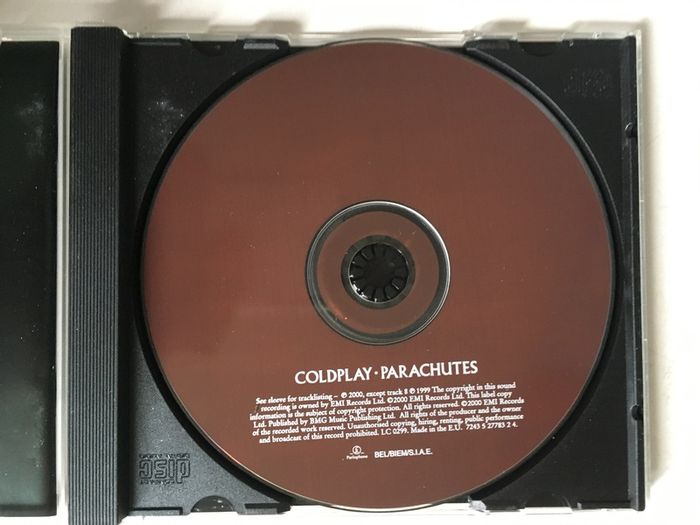 Coldplay [2000] Parachutes (CD Album)