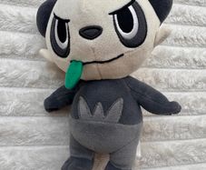 Pancham Pokemon Stuffed Plush Nintendo Wicked Cool Toys approx. 20 cm. Used Please see photos