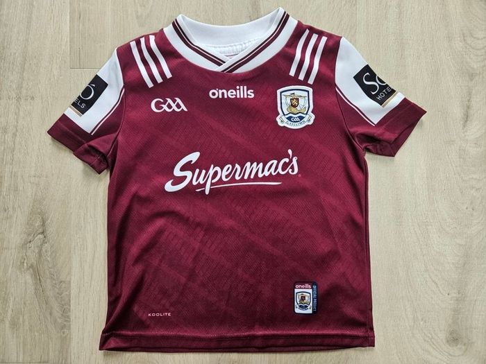kids galway jersey gaa age 5-6 authentic