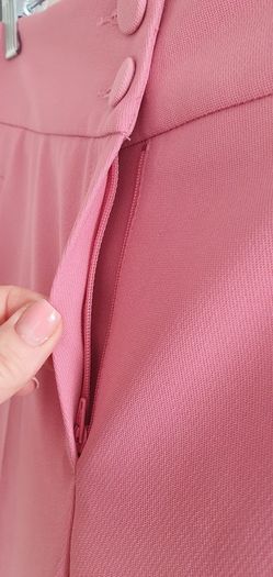 PRIMARK high waisted pink cigarette pants Sz 12 - Bnwt