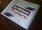 ifor williams tralier decal sticker