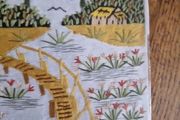 oriental long stitch