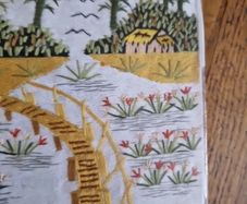oriental long stitch