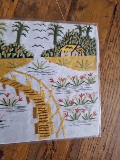 oriental long stitch