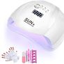 LED UV Nail Dryer with 36 Dual Light Source 54W Image 2