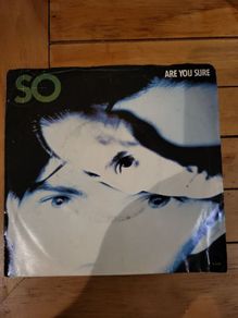 So Are You Sure 7 inch Vinyl 1988 Manhattan