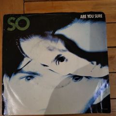 So Are You Sure 7 inch Vinyl 1988 Manhattan