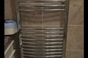 chrome towel rail